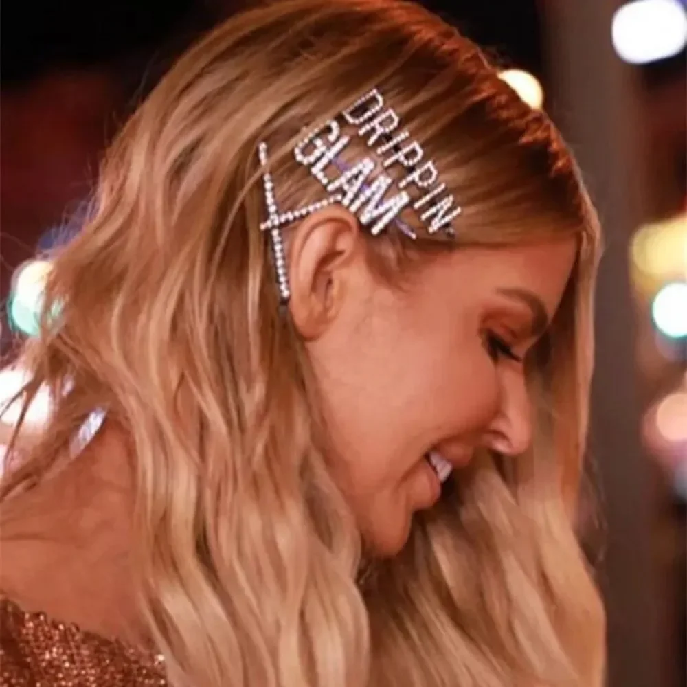 • DRIPPIN • Crystal Hair Clip 💎